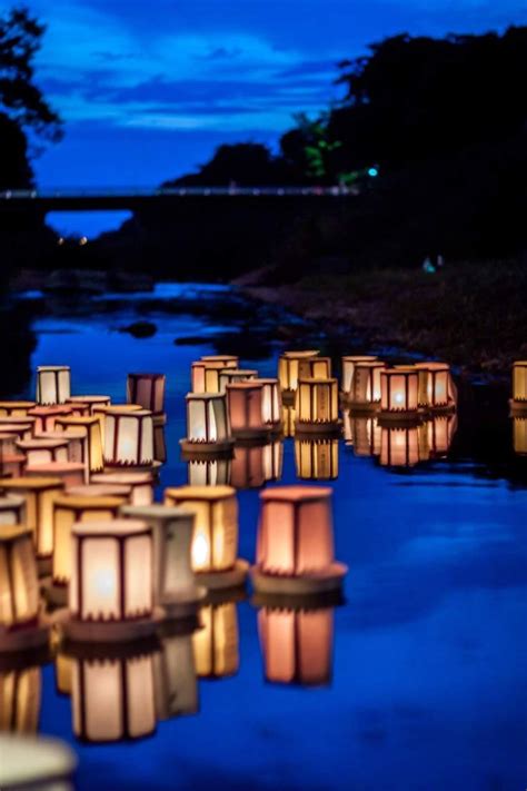 Lantern festival in Japan