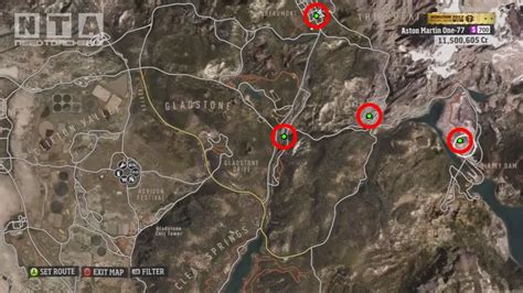 Forza Horizon Barn Finds North-Eastern Area Map - Video Games, Wikis ...