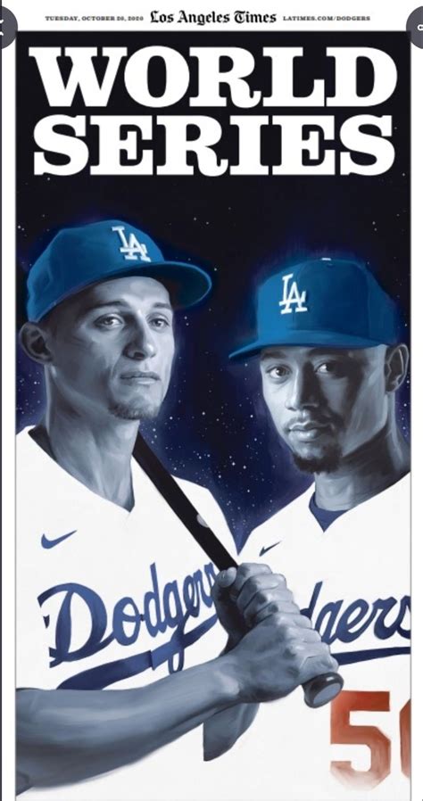two baseball players are holding their bats in front of the world series advertisement for ...