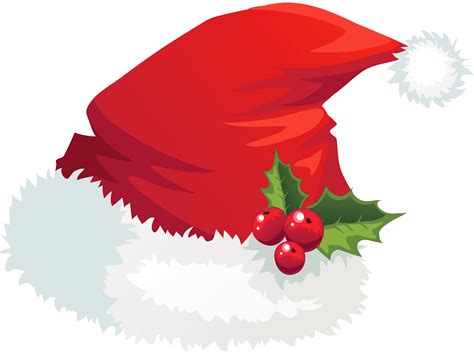 Santa Claus Santa suit Christmas Hat Clip art - Mistletoe Cliparts ...