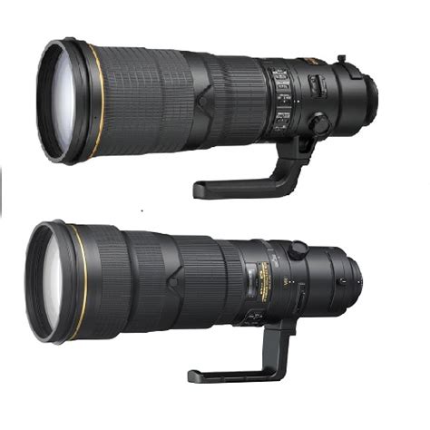 Nikon 500mm f/4E FL ED VR vs 500mm f/4G ED VR Specs Comparison - Camera ...