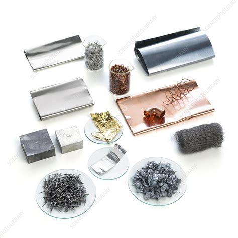 Samples of transition metals - Stock Image - C024/3430 - Science Photo ...