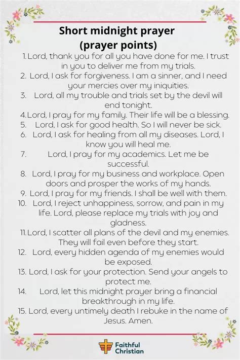 Prayer points – Artofit