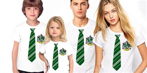 Slytherin family shirts Harry Potter family shirts Harry