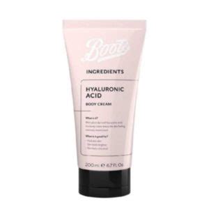 Boots Ing. Hyaluronic Acid Body Cream 200ml – MYSKINCAREMALL