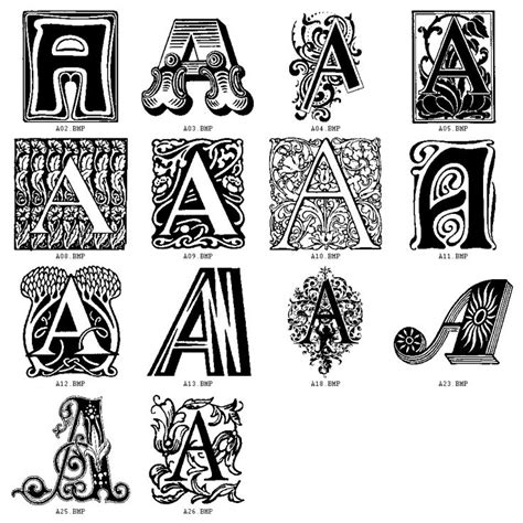 13 best Decorative Letters images on Pinterest | Lettering, Calligraphy and Types of font styles