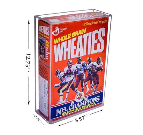 Deluxe Acrylic Wheaties Cereal Box Display Case A020 | Etsy