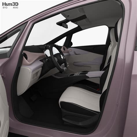 BYD EA1 con interior 2021 Modelo 3D - Vehículos on Hum3D