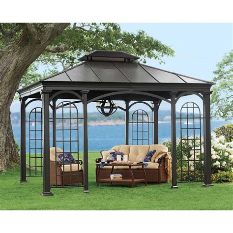 10×12 Aluminum Hardtop Gazebo | Pergola Design Ideas