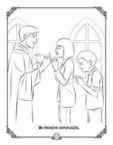 Brother Francis Coloring Book  Ep06 The Mass Activities sketch template