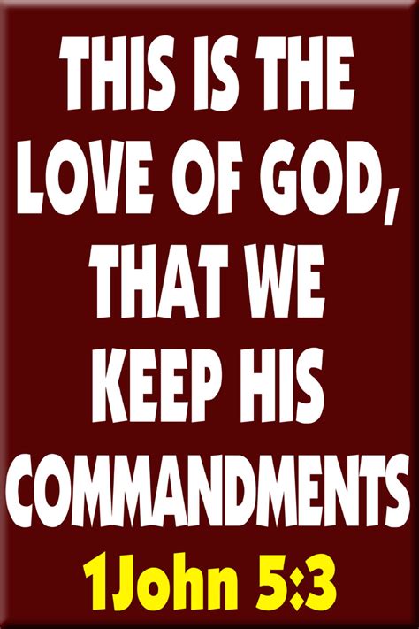 Doing God’s Commandments | Salt and Light Blog