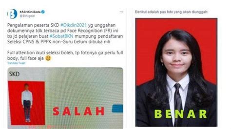 Berikut Cara Swafoto yang Benar untuk Pelamar CPNS 2021 Serta Tips ...