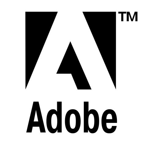 Adobe Logo Black and White (2) – Brands Logos