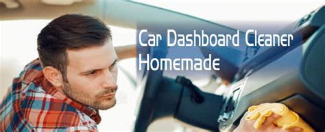 Car Dashboard Cleaner Homemade