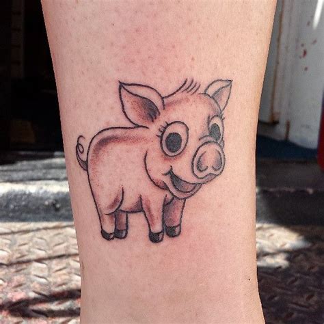 30 best Pig Tattoo Outline images on Pinterest | Tattoo outline, Pig tattoos and Needle tatting