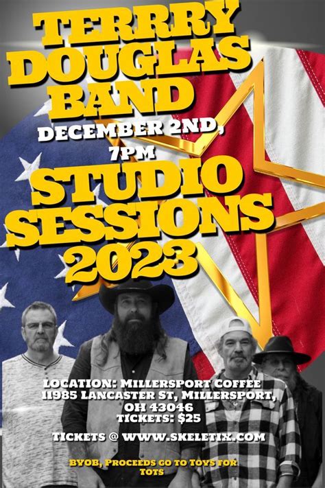 Studio Sessions 2023 with Terry Douglas Band, Millersport Coffee, December 2 2023 | AllEvents.in