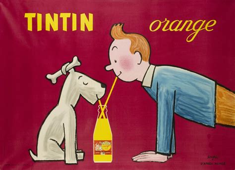 Vintage poster – Tintin Orange – Galerie 1 2 3