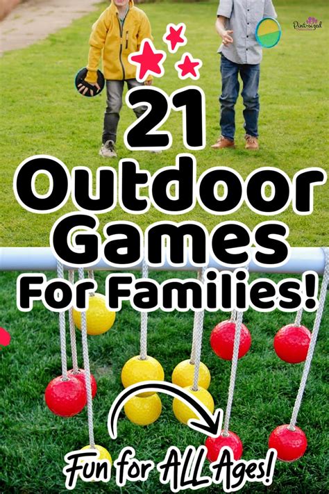 21 Creative Outdoor Games for Families and Friends · Pint-sized Treasures