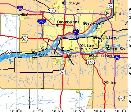 Milan, Illinois (IL 61201) profile: population, maps, real estate ...