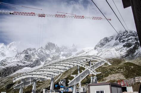 The Construction of the New Mont Blanc Cable Car