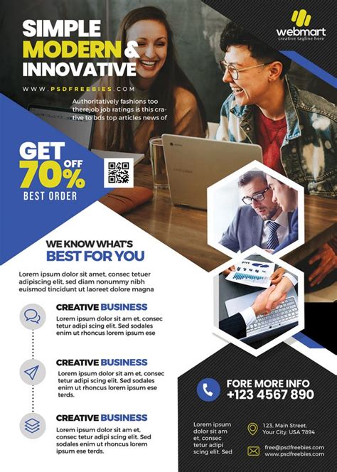 Digital Marketing Agency Flyer PSD | PSDFreebies.com