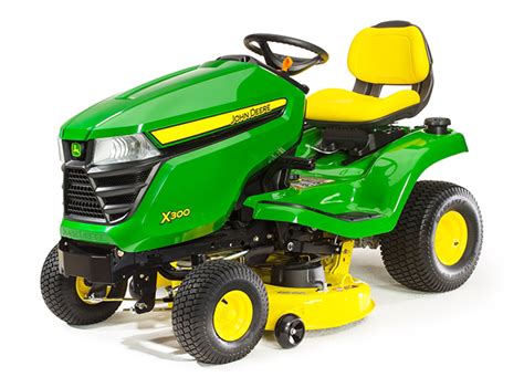 John Deere X300 with 42-in. Deck Lawn Tractor | JohnDeere.com