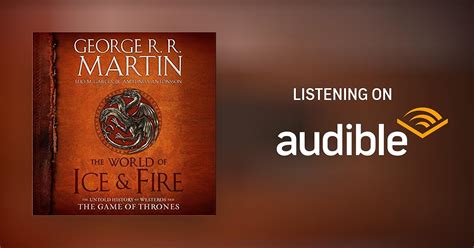 The World of Ice & Fire Audiobook | Free with trial