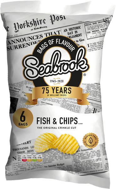 Seabrook Crisps Celebrates 75th Anniversary with Limited Edition Fish ...