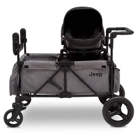 Jeep Wrangler Stroller Wagon with Included Car Seat Adapter by Delta ...