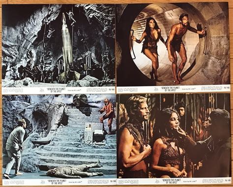 Beneath the Planet of the Apes (1970) 10x8 Lobby Card Set