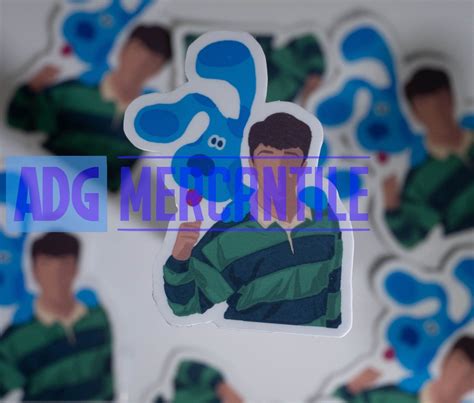 Steve and Blue Blue's Clues Sticker - Etsy