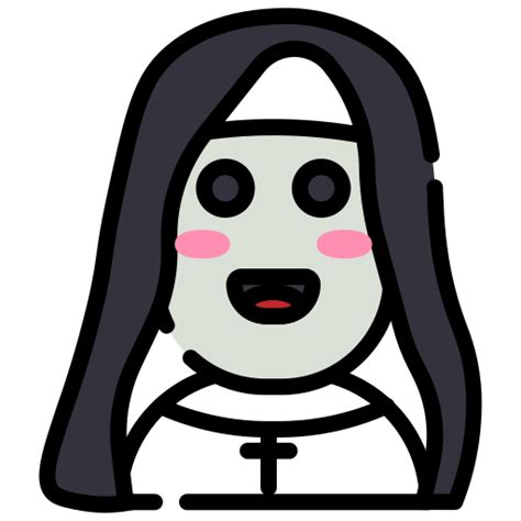 Nun Generic Outline Color icon