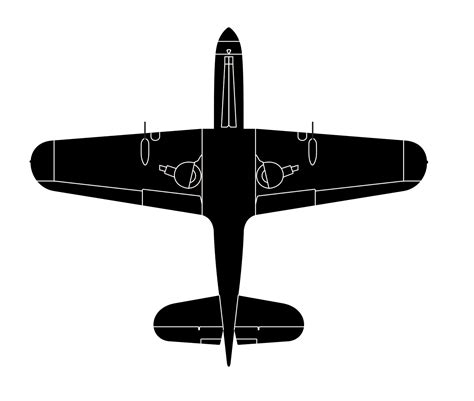 Ww2 Plane Silhouette at GetDrawings | Free download