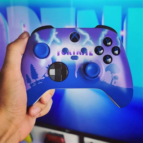 Custom Fortnite themed controller I painted! : r/xbox