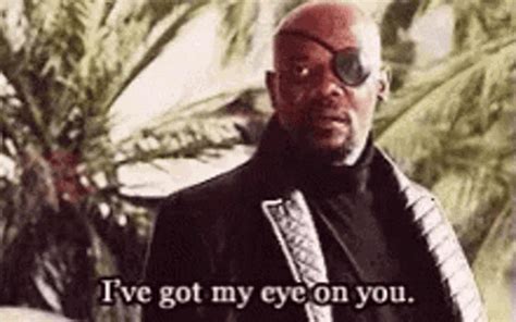 Samuel LJackson Nick Fury GIF - SamuelLJackson NickFury Patch - Discover & Share GIFs