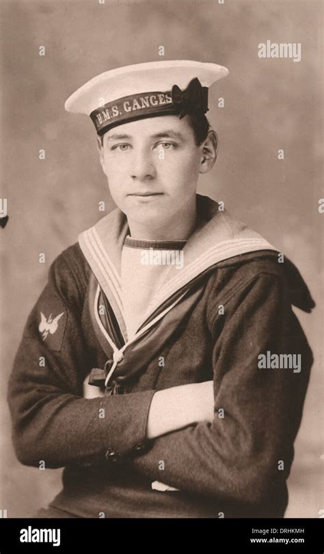 Young sailor of HMS Ganges, WW1 Stock Photo: 66156849 - Alamy