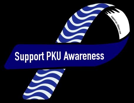 Custom Ribbon: Support PKU Awareness | SUPPORT RIBBONS/BRACELETS | Pi…