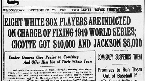 White Sox: 8 Misconceptions About The Black Sox Scandal