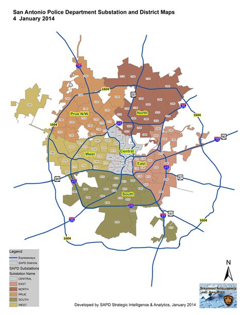 San Antonio District Map – Verjaardag Vrouw 2020