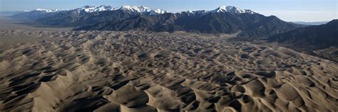 Great Sand Dunes National Park Panorama - ImageWerx Aerial & Aviation Photography