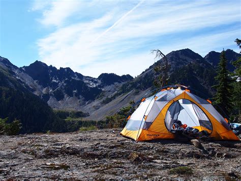 Camping last year in Marmot Lake, Olympic National Park. Can't wait to visit WA again ...