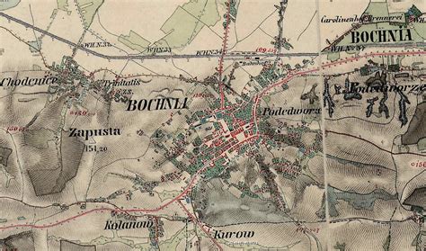 Mapa Bochnia | Mapa