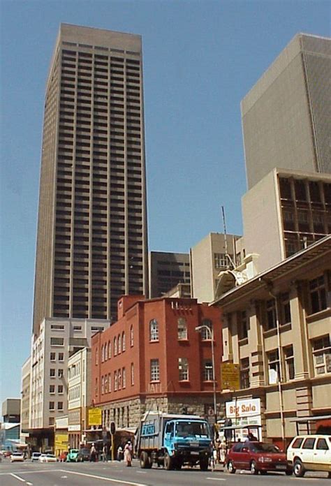 The tallest building in Africa. Carlton Centre Exterior, Johannesburg, South Africa ...