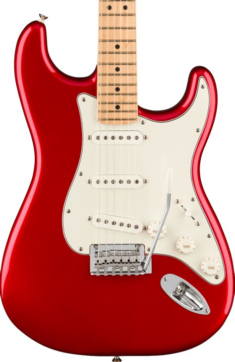 Fender Player Stratocaster MN in Candy Apple Red - Andertons Music Co.