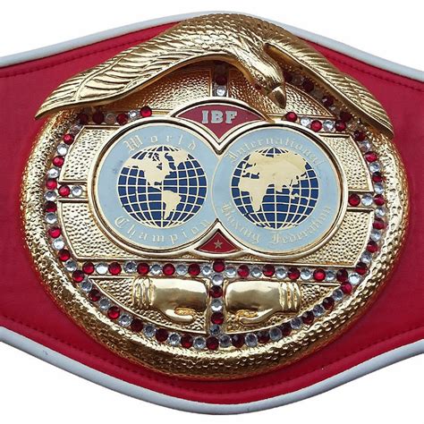 IBF Boxing Mini Championship Belt Synthetic Leather - Boxing