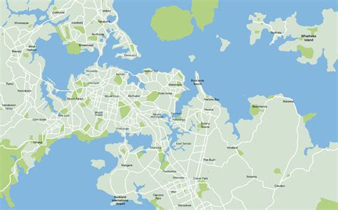 Auckland Map Suburbs