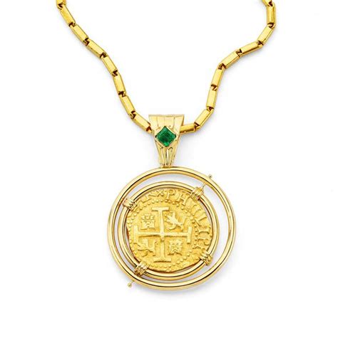 Gold Coin Pendant