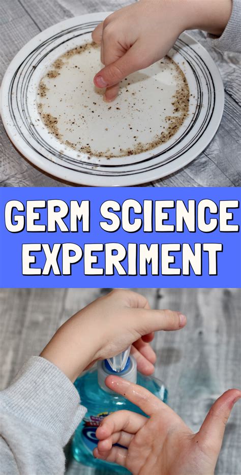 Germ Science Experiment - Handwashing Activity - Messy Little Monster