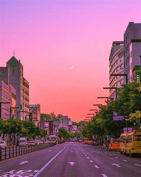 Estética Corea del Sur Street an City / Ville et Rue Coréenne, corea de ...