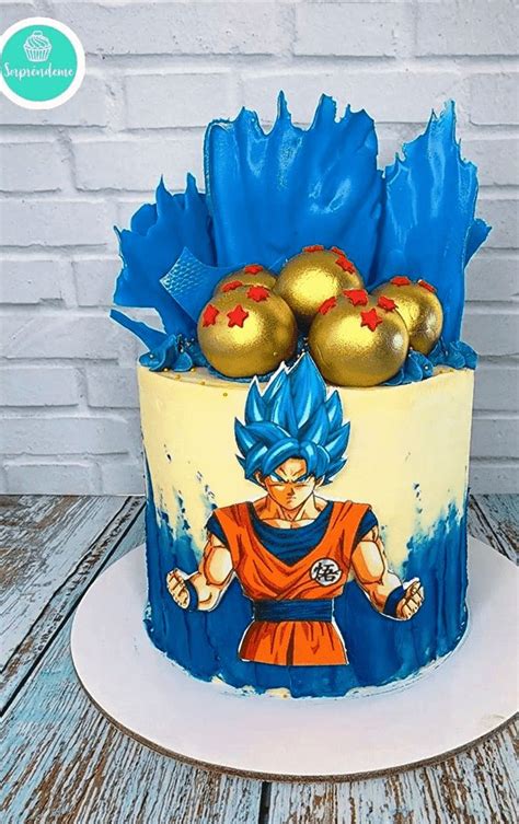 Dragon Ball Birthday Cake Ideas Images (Pictures) | Anime cake, Ball ...